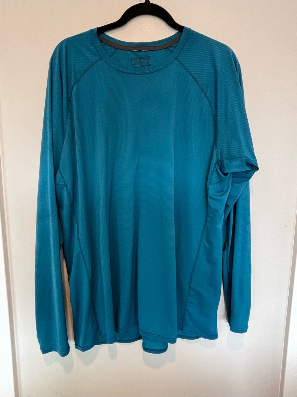 Patagonia Teal Capilene Base Layer Top